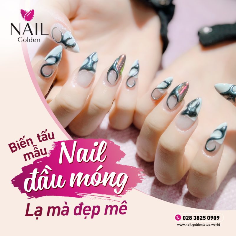 BIẾN TẤU MẪU NAIL ĐẦU MÓNG - LẠ MÀ ĐẸP MÊ 1